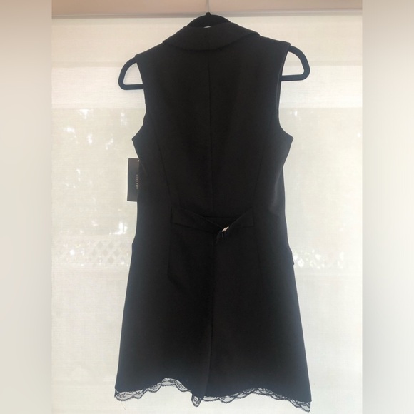 NWT Zara lace tuxedo blazer dress - Picture 4 of 6